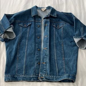 Vintage Limited Express Oversized Denim Chore Jacket